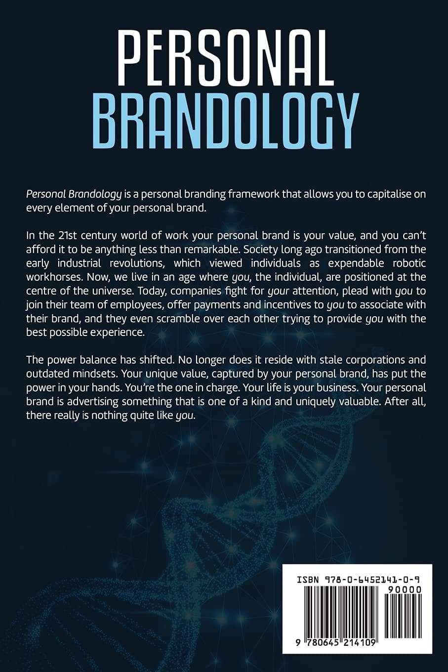 Personal Brandology Book Back Cover